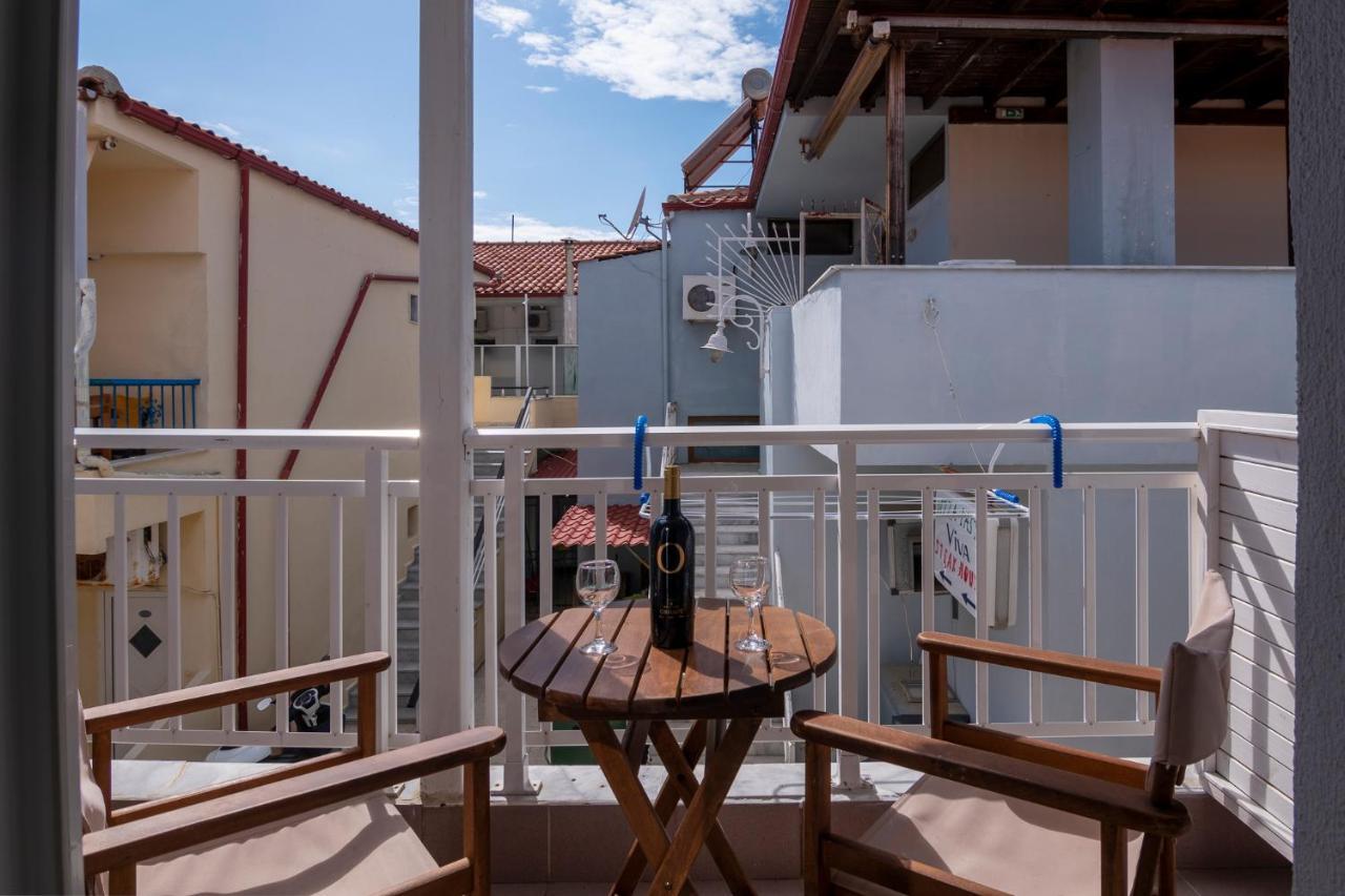 Votsalo Apartments Polychrono Bagian luar foto